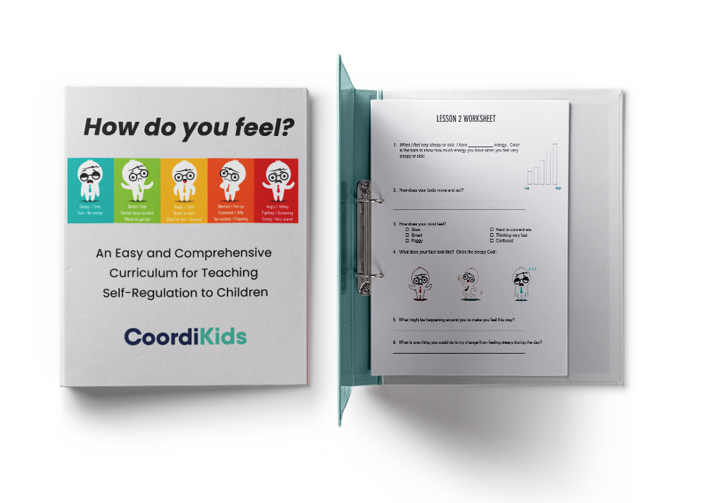 How Do You Feel Curriculum Binder Mockup