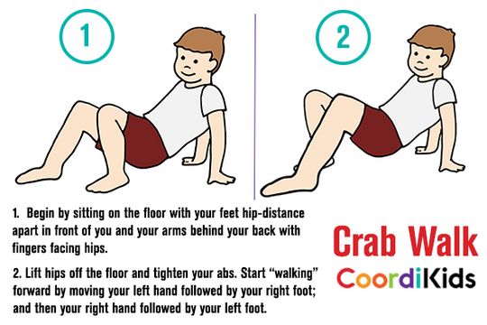 Coordikids- Cab walk illustration