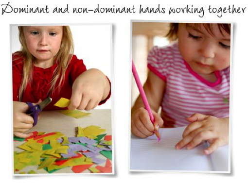 how to improve handwriting - dominant hand