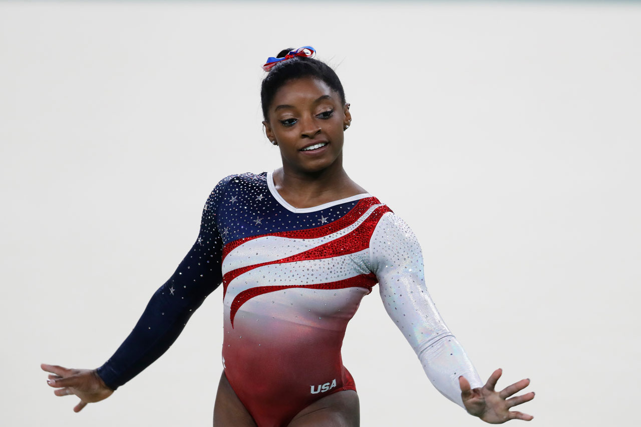 Simone Biles | Famous people with ADHD